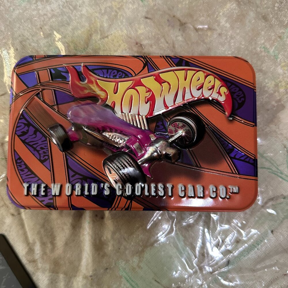 Sealed Hot Wheels Two Decks of Factory Sealed Playing Cards 2001